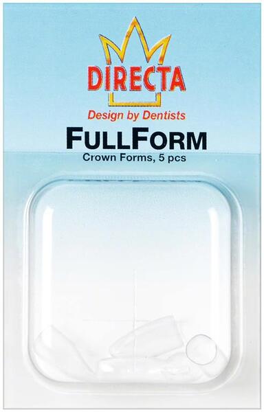 Directa 609638 FullForm Dental Crown Forms D-2 5/Pk 6.25mm Directa 609638 FullForm Dental Crown Forms D-2 5/Pk 6.25mm